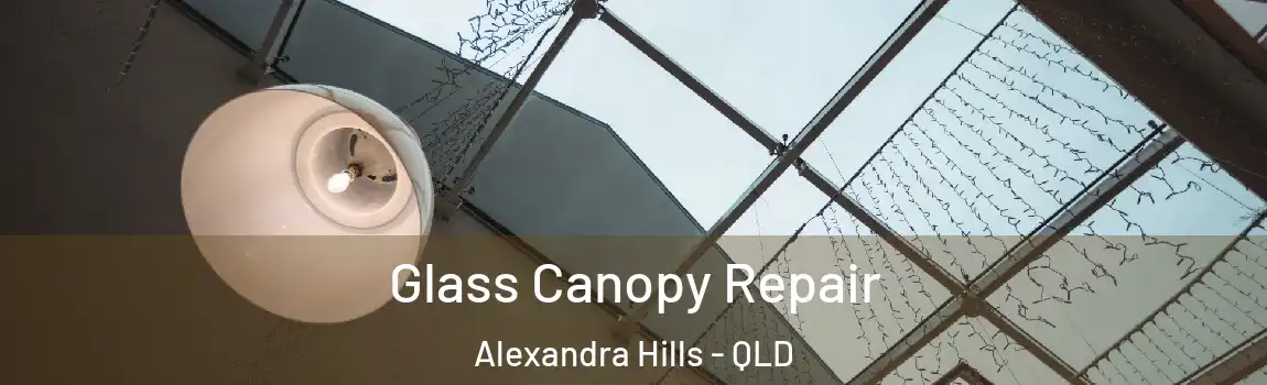 Glass Canopy Repair Alexandra Hills - QLD