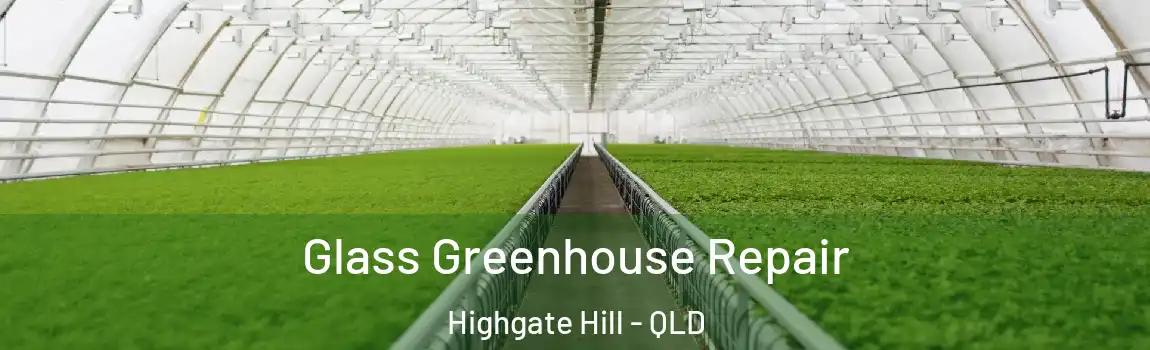 Glass Greenhouse Repair Highgate Hill - QLD