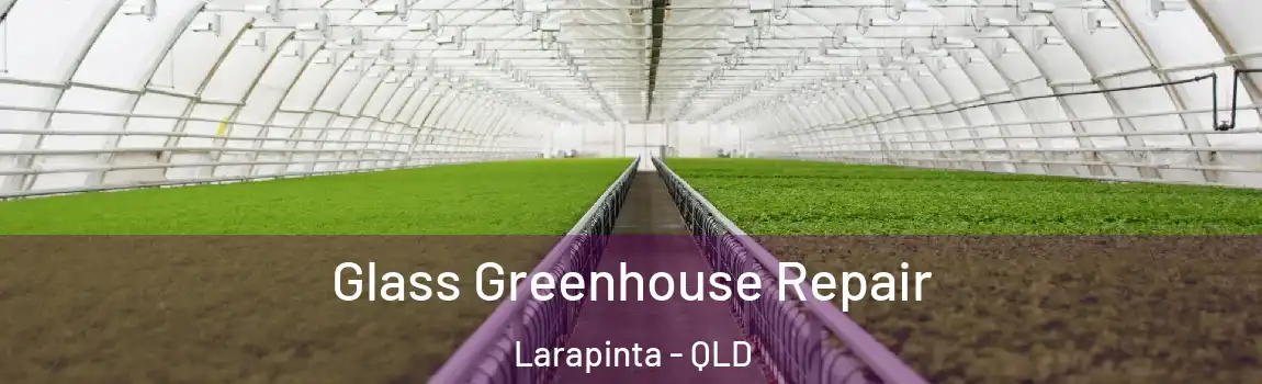 Glass Greenhouse Repair Larapinta - QLD