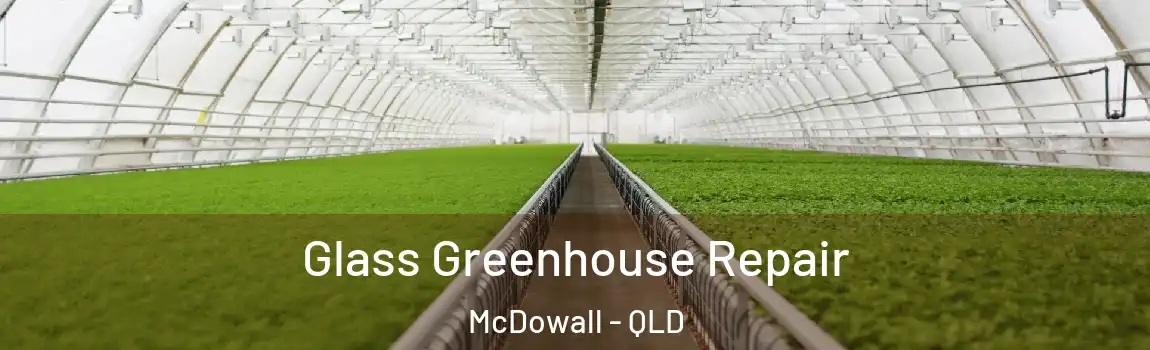 Glass Greenhouse Repair McDowall - QLD