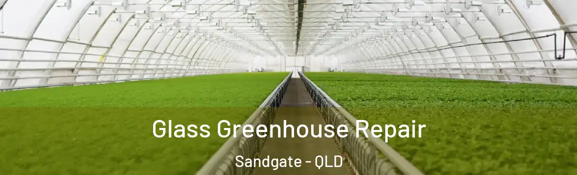 Glass Greenhouse Repair Sandgate - QLD