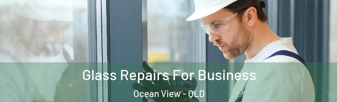 Glass Repairs For Business Ocean View - QLD