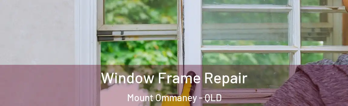 Window Frame Repair Mount Ommaney - QLD