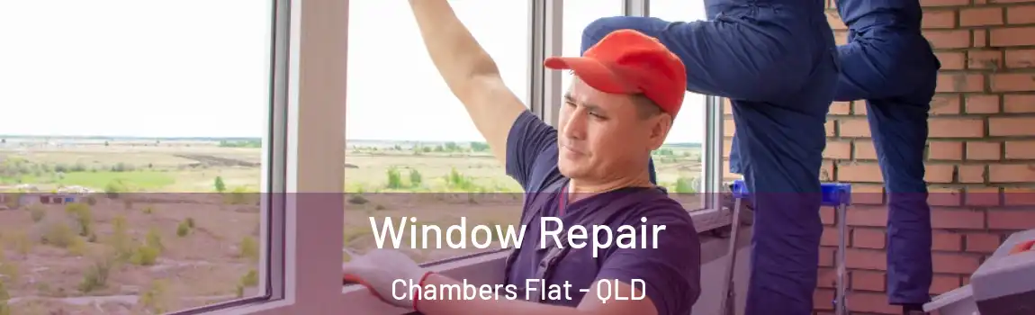 Window Repair Chambers Flat - QLD
